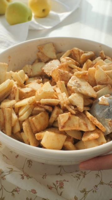 Яблочный пирог🍏🥧 смотреть онлайн