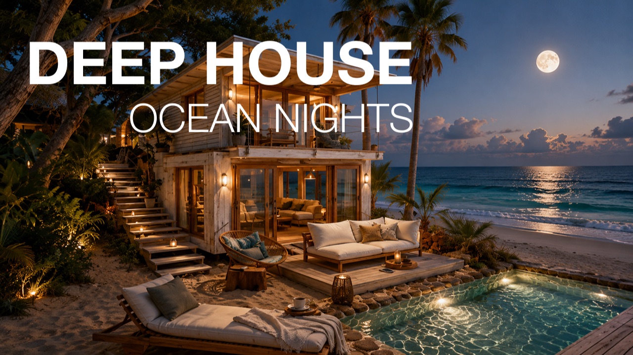 Deep House Mix 2026 🌙 Ocean Nights | Chill House Music for Relaxing Evenings смотреть онлайн