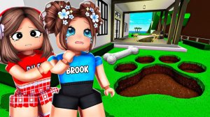 👣 Мы нашли огромный след возле дома! (Brookhaven)