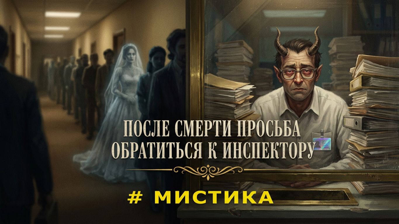 "После смерти просьба обратиться к инспектору".