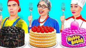 Кулинарный Челлендж: Я против Бабушки | Забавная Кухонная Битва