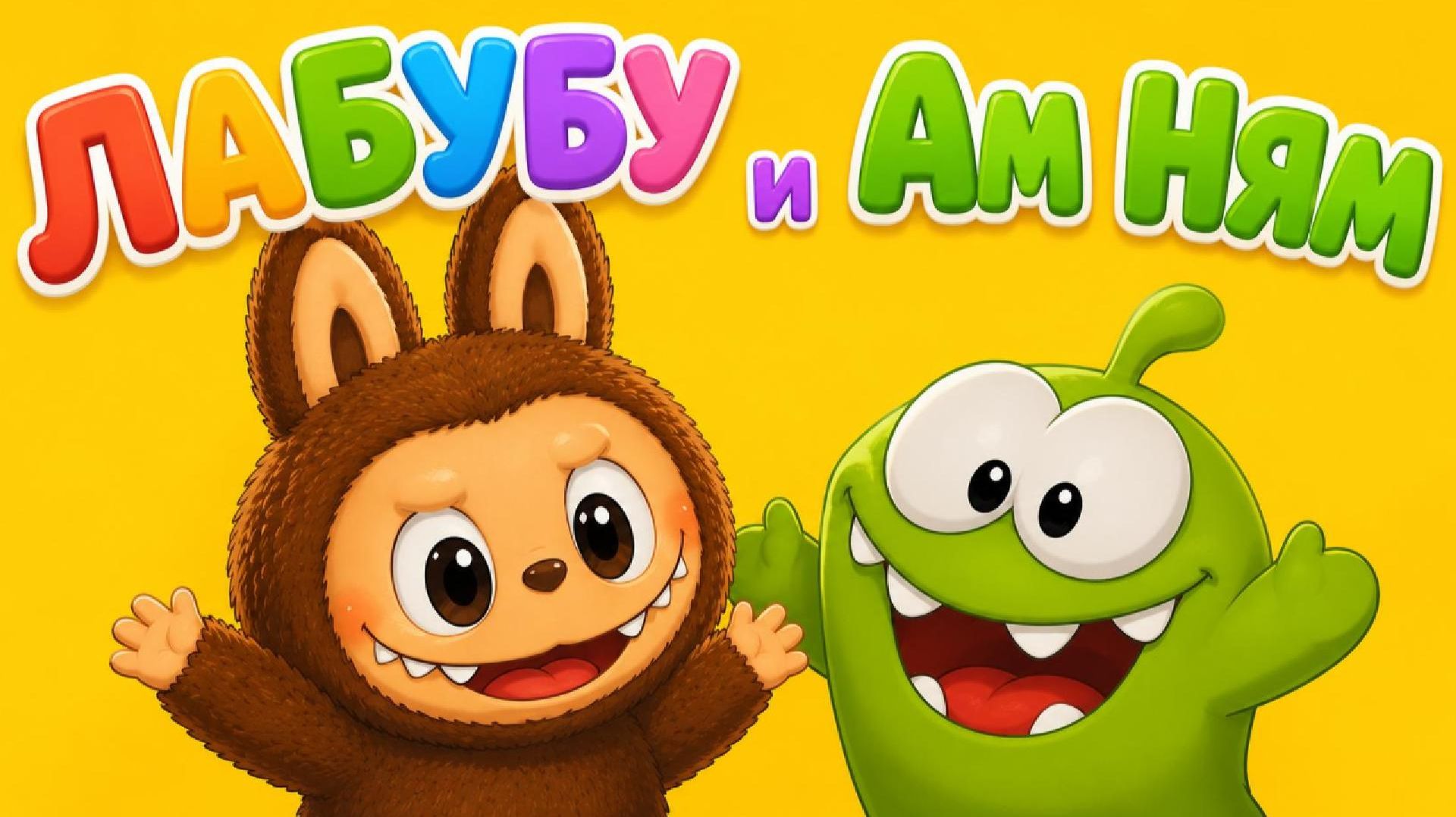 🌳✨ ЛАБУБУ И АМ НЯМ — НОВЫЕ ДРУЗЬЯ! ✨🌳 смотреть онлайн