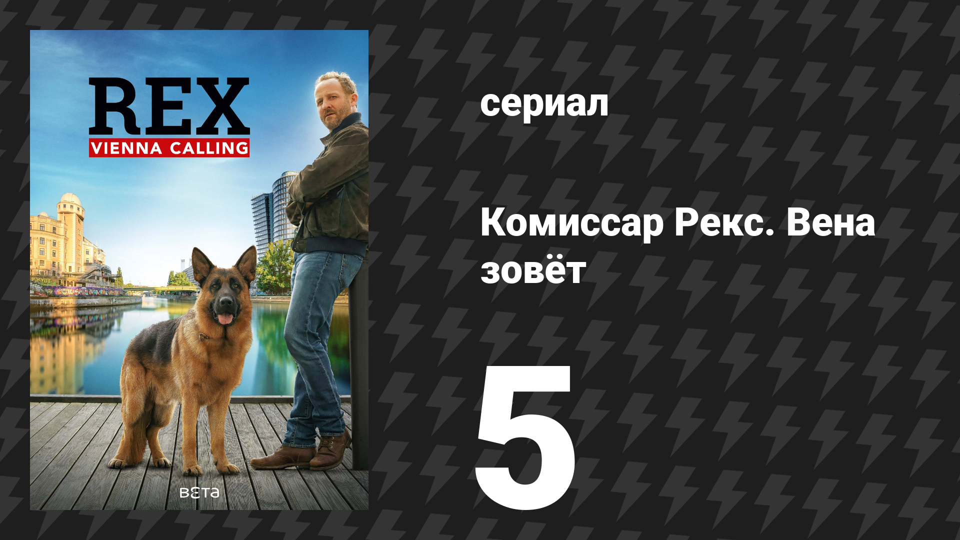 Комиссар Рекс. Вена зовёт 5 серия «Рекс под прикрытием» (сериал, 2026)
