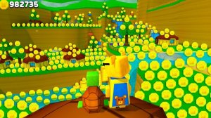 ОБНОВЛЕНИЕ  ГОРОД МОНЕТОВ! /Прохождение игры Super Bear Adventure