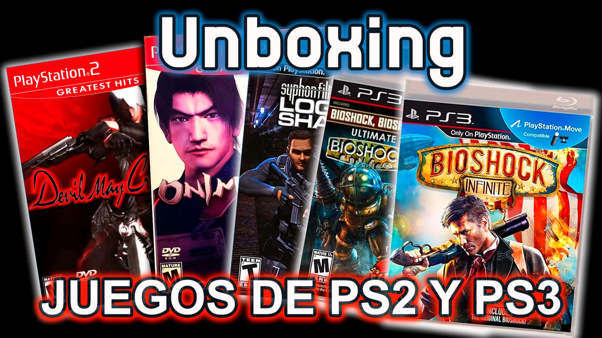 Unboxing de videojuegos de PlayStation 2 y PlayStation 3 Parte #1 (2026)