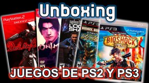 Unboxing de videojuegos de PlayStation 2 y PlayStation 3 Parte #1 (2026)