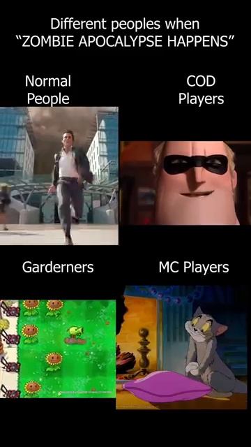 Gamers When The Zombie Apocalypse Starts 😭💀 #gaming смотреть онлайн