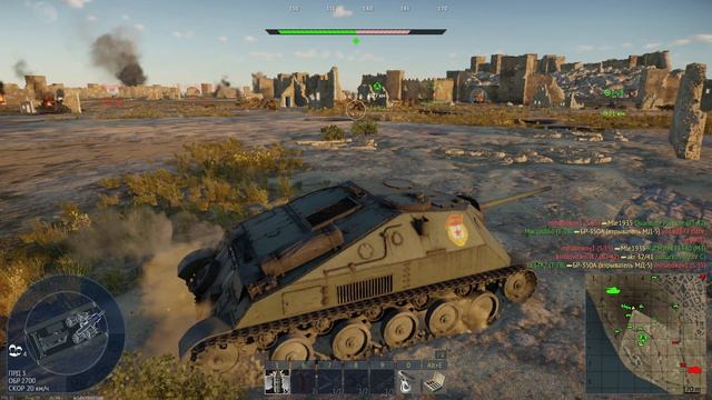 War Thunder. Часть 29. Танковые бои №136-№140.