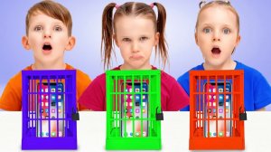 Тюрьма для Телефона и Побег из Цветной Тюрьмы