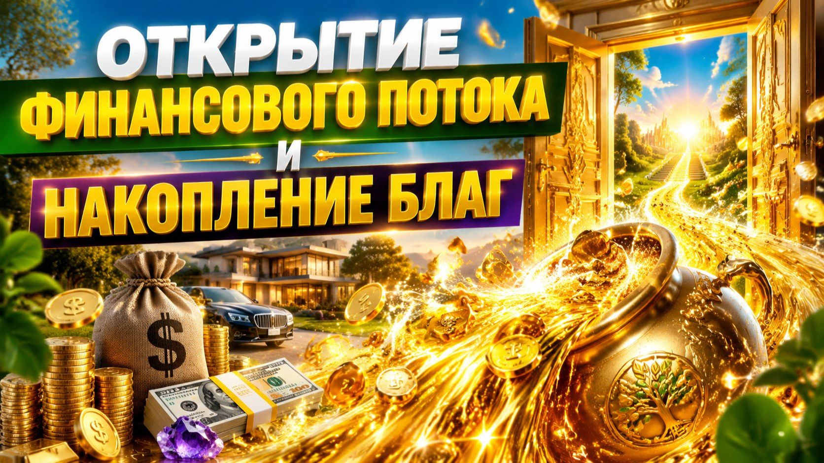Открытие финансового потока и накопления благ. смотреть онлайн
