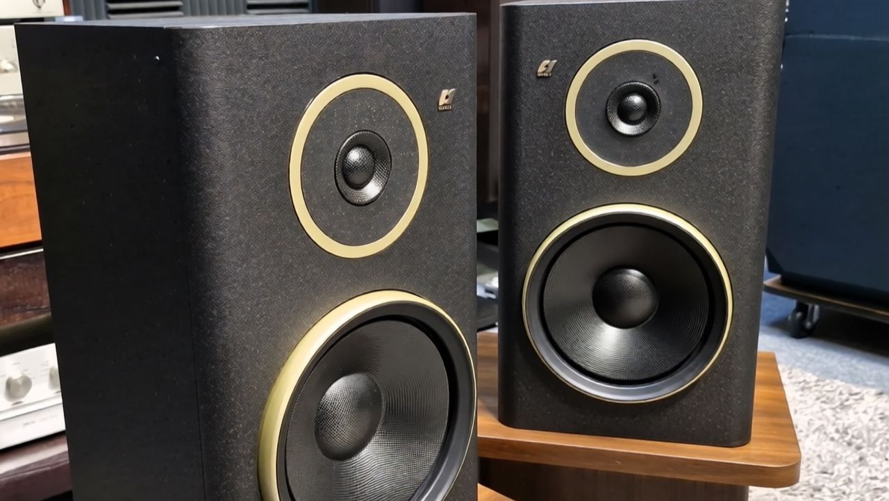 Винтажная акустика Sansui SP 100I снова в строю. смотреть онлайн