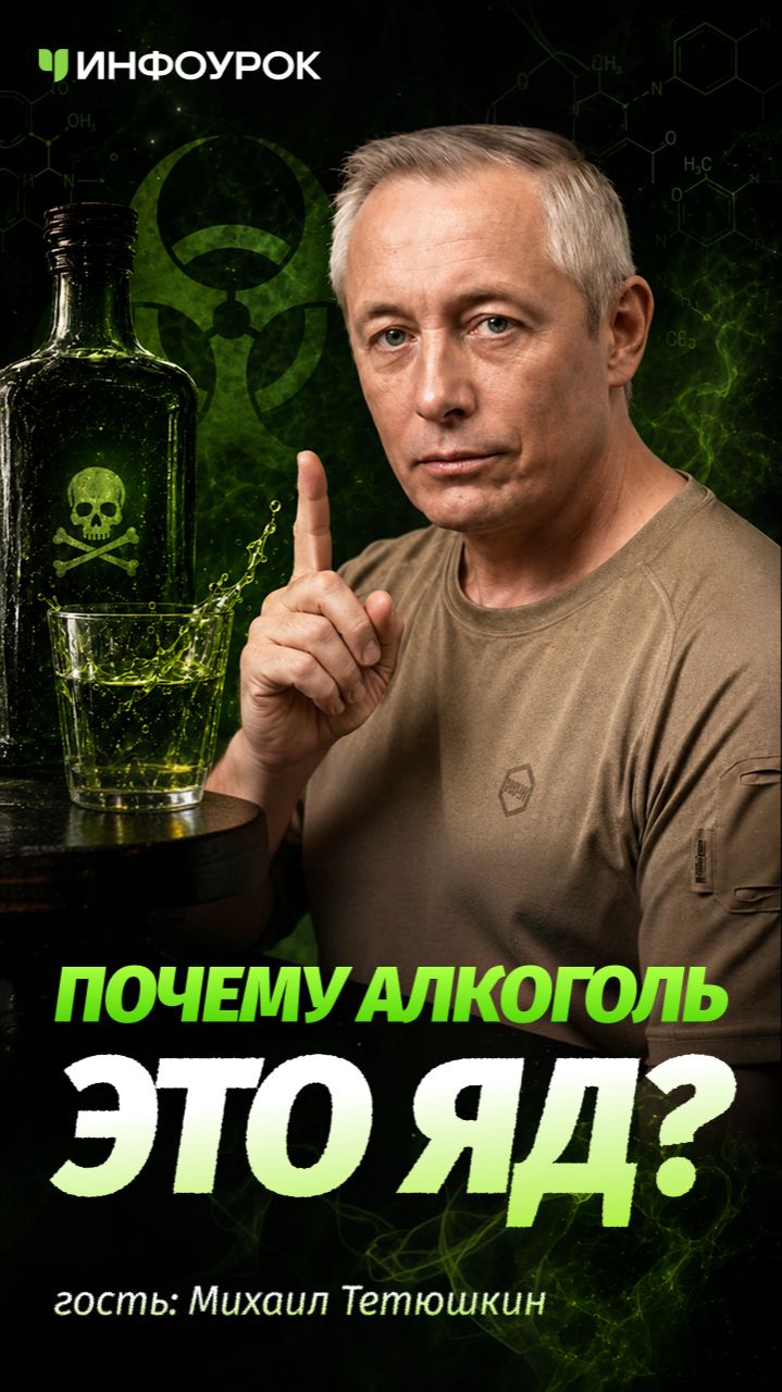 Почему «расслабиться алкоголем» — опасная иллюзия #ПодкастИнфоурок смотреть онлайн