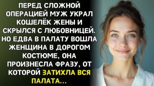 Истории из жизни|ПЕРЕД ОПЕРАЦИЕЙ МУЖ ВЫШЕЛ НА МИНУТКУ|Аудиорассказы|Аудиокниги|Реальные истории