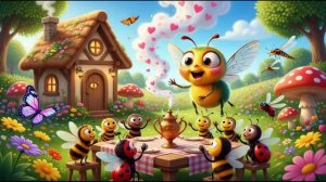 ⭐ Муха-Цокотуха. Новая Весёлая Песенка для Детей 🐝🎶
