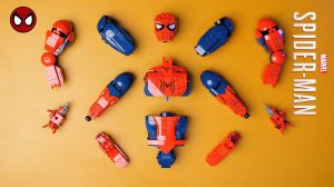 LEGO ЧЕЛОВЕК ПАУК - СКОРОСТНАЯ СБОРКА | Marvel Spider-Man Hero Figure