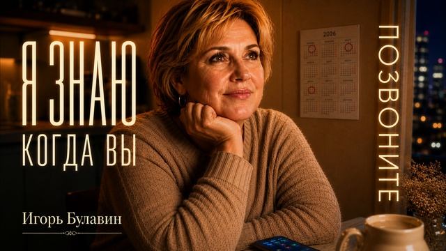 Я знаю, когда вы позвоните — Игорь Булавин  Душевная песня о самом важном