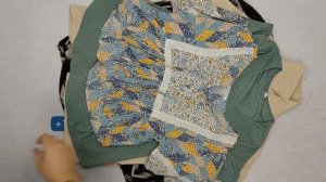 42380 Футболки, блузки, майки, топы женские, 12пак, A48, секонд (cream) оптом