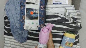 44290 ПДО постельный домашний обиход сток Aldi, 2пак, AD Haushalt оптом