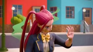 Хантрикс На Игре В Кальмара Kpop Demon Hunters Animation 25