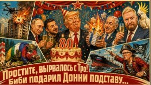 «Простите, вырвалось!» №440 | Про ДР Трампа и побоище у Белого Дома, пирата Макрона и удар по Орлу