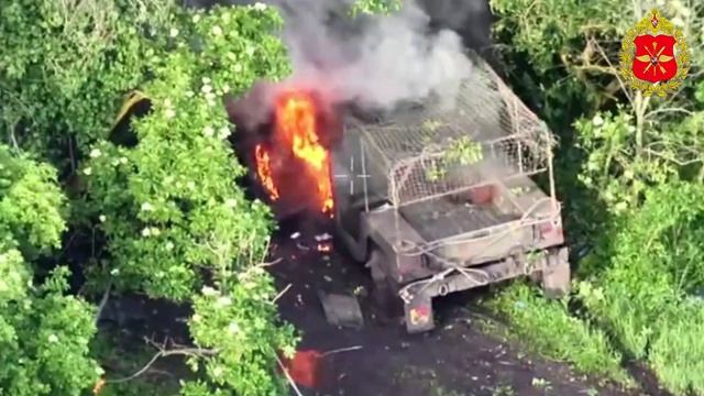 Боевая работа операторов ударных БПЛА смотреть онлайн