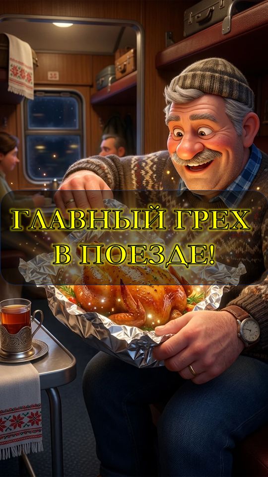 ГЛАВНЫЙ ГРЕХ В ПОЕЗДЕ! 🛑