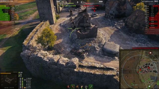 [Fermani wot] AMX M4 54 ● Держал в страхе весь город! На что способен танк на карте Линия Зигфрида смотреть онлайн