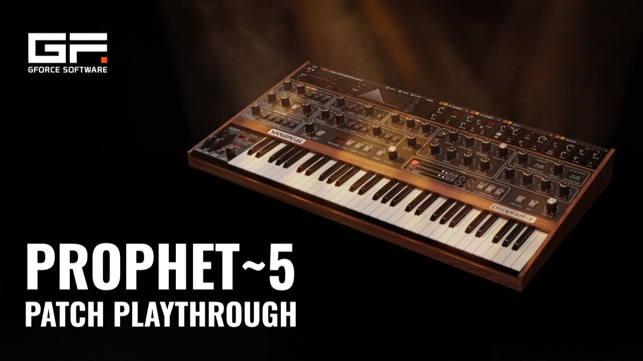 GForce Prophet~5 | Patch Playthrough