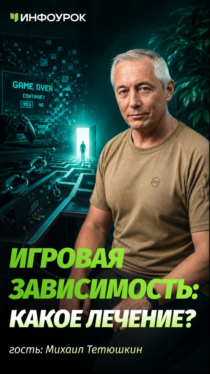 Главная ошибка в лечении игровой зависимости #ПодкастИнфоурок смотреть онлайн