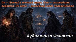 Аудиокнига Фэнтези «Он — Ловчий с меткой врага. Она — сильнейшая ворожея. Их союз — последний шанс»