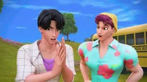 Хантрикс На Игре В Кальмара Kpop Demon Hunters Animation 23