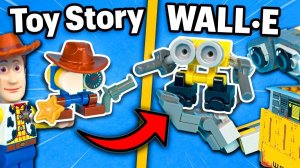 Создаю МАЛЕНЬКИХ РОБОТОВ из LEGO по мотивам ИГР , МУЛЬТФИЛЬМОВ и ФИЛЬМОВ !