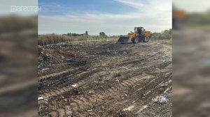 В селе Татляр ликвидировали большую незаконную свалку