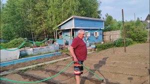 Упрощаем полив гряд с овощами на даче.