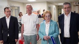 Открыл новый корпус медицинского центра в Анапе вместе с Николаем Патрушевым и Вероникой Скворцовой