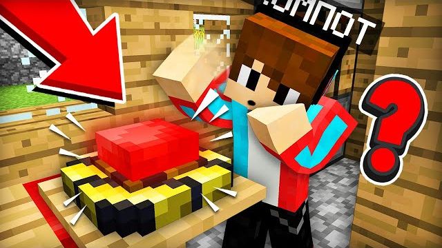 ОТКУДА У МЕНЯ ДОМА ЭТА КРАСНАЯ КНОПКА В МАЙНКРАФТ | Компот Minecraft смотреть онлайн