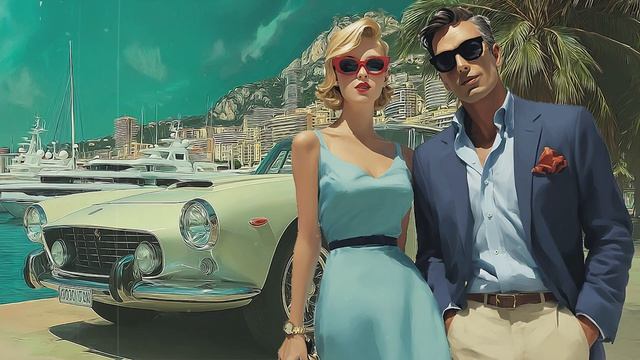 Elite Performance ｜ 1960s Monaco Luxury Lounge for Deep Work смотреть онлайн
