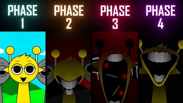 Спрунки_Sprunki Phase 1 VS Phase 2 VS Phase 3 VS Phase 4 смотреть онлайн
