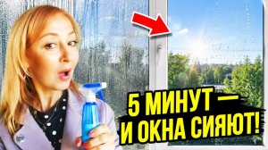 Помыла окна за 10 минут и не поверила результату