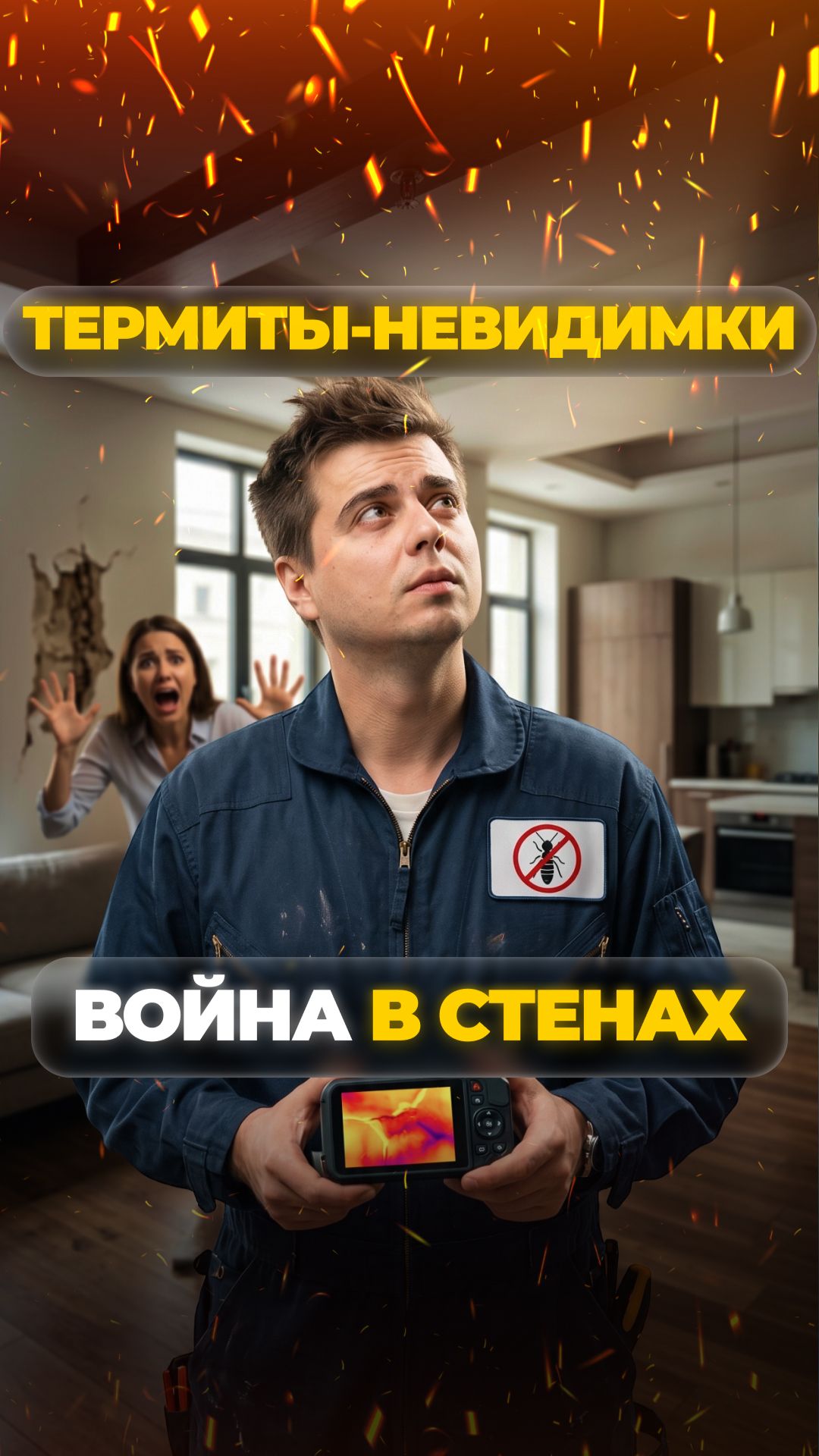 ТЕПЛОВИЗОРЫ ПРОТИВ НАСЕКОМЫХ?!