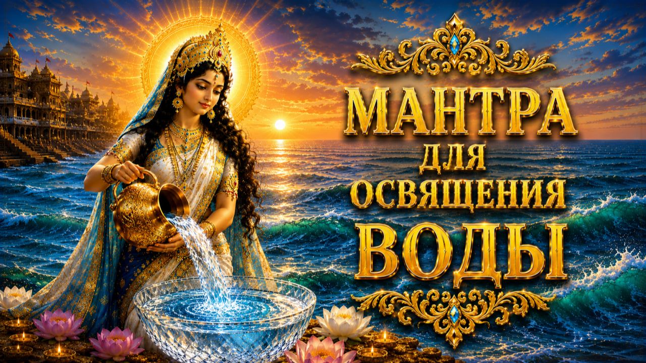 Мантра для освящения воды