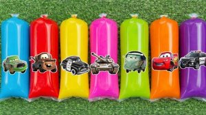 Распаковка тачки Disney Pixar: Молния Маккуин, Мэтр, Филмор, Док Хадсон, Круз Рамирес