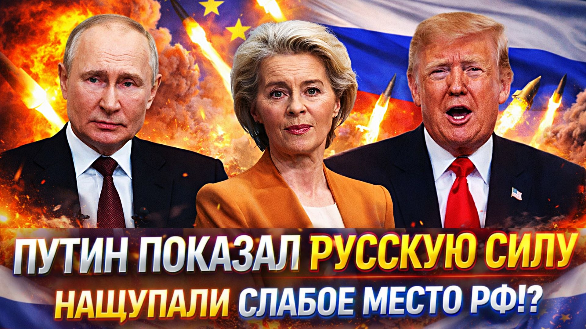 Путин показал русскую мощь! "Нащупали слабое место России!?"// Западу придется не сладко смотреть онлайн