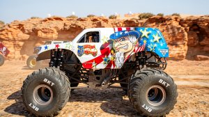 Монстр Траки. Зрелищные Гонки по песку. Машины Monster Jam Showdown