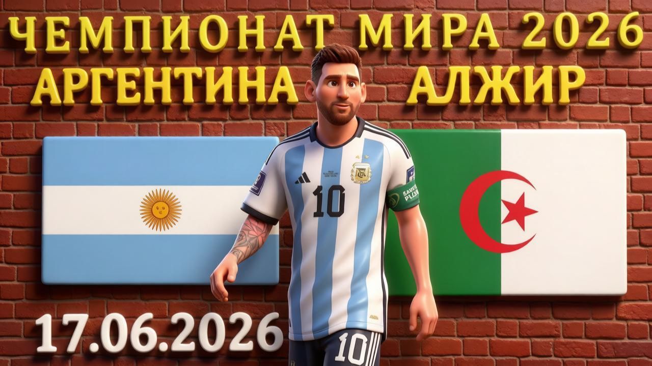 Аргентина - Алжир: ТОП 5 валуйных вариантов на матч #аргентина #алжир #чм2026 #чм26 #чемпионатмира смотреть онлайн