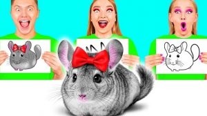 Кто Лучше Нарисует Предмет, Получит Его | Удивительные Креативные Трюки