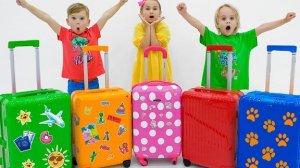 Челлендж в аэропорту с Крисом и другие веселые истории для детей