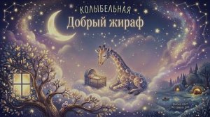 Колыбельная «Добрый Жираф» 🦒 По мотивам Н. Гумилева. Нежная и баюкающая колыбельная песенка.