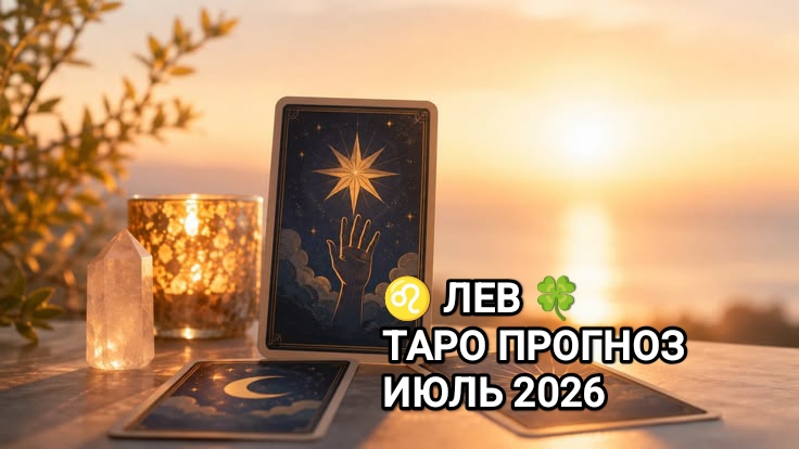 ♌ ЛЕВ 🍀 ТАРО ПРОГНОЗ ИЮЛЬ 2026 смотреть онлайн