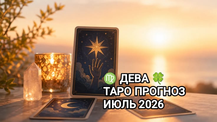 ♍ ДЕВА 🍀 ТАРО ПРОГНОЗ ИЮЛЬ 2026 смотреть онлайн